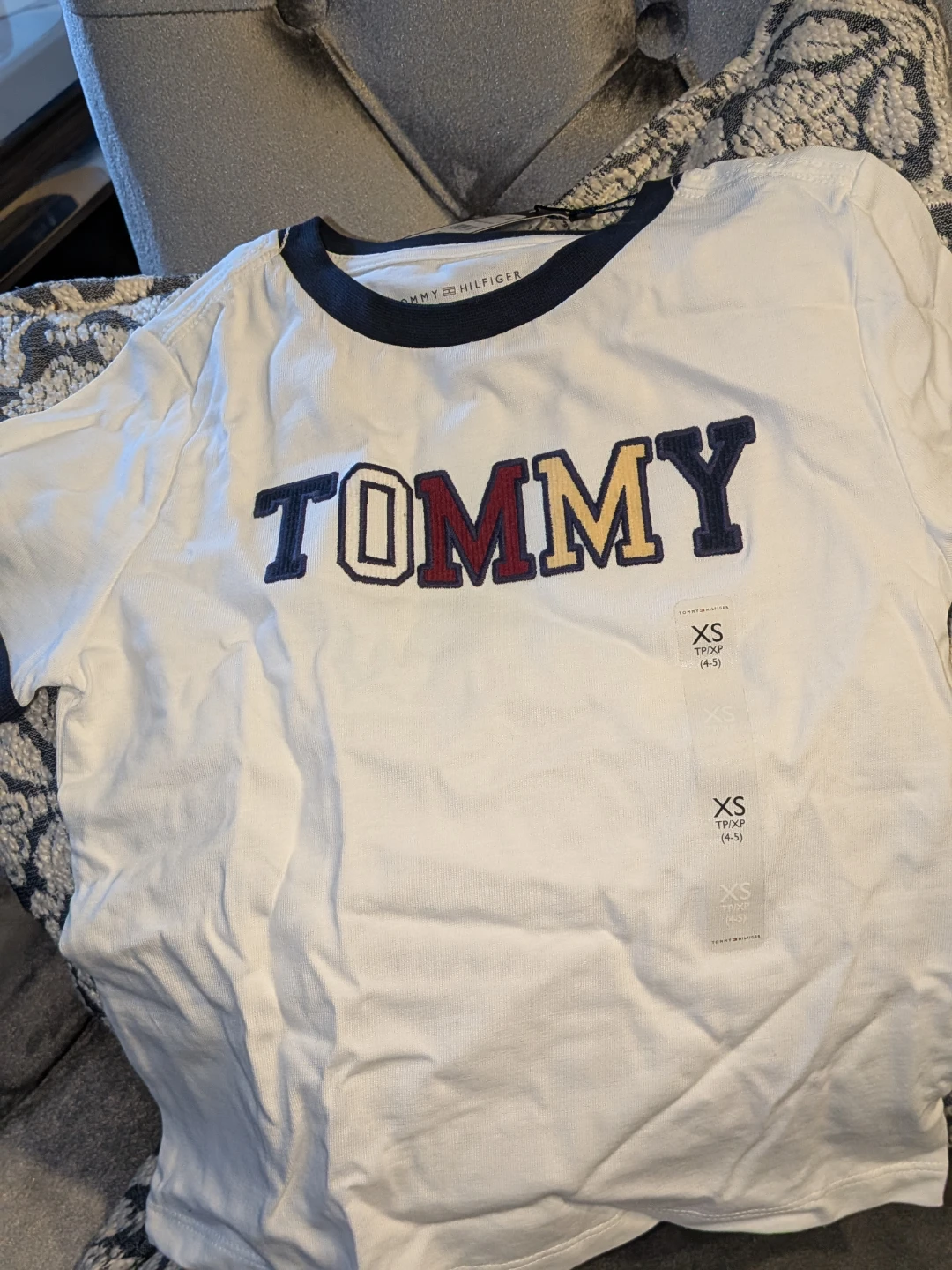 Tommy Hilfiger White Tommy T-Shirt - photo 2