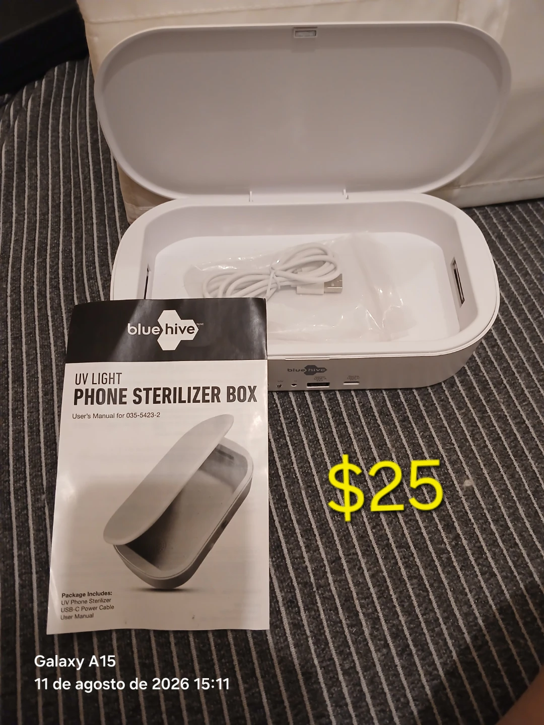 Blue Hive UV Light Phone Sterilizer Box