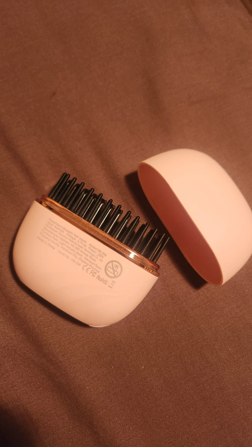 Wireless Portable Hair Straightening Comb- for travel