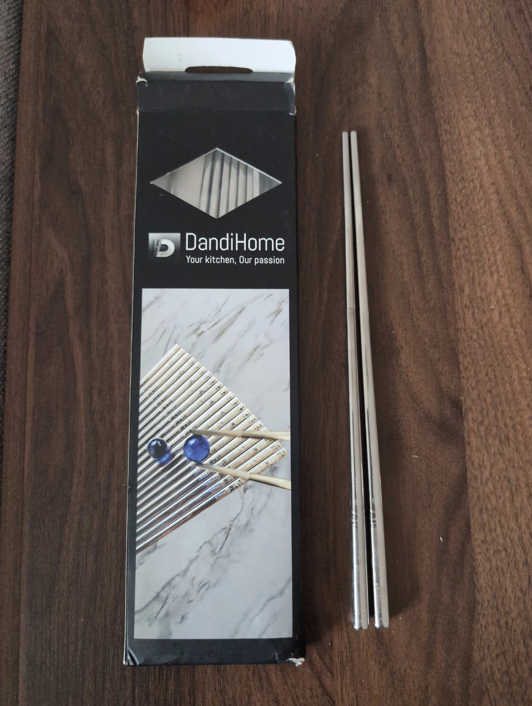 DandiHome Chopsticks - Silver Metal