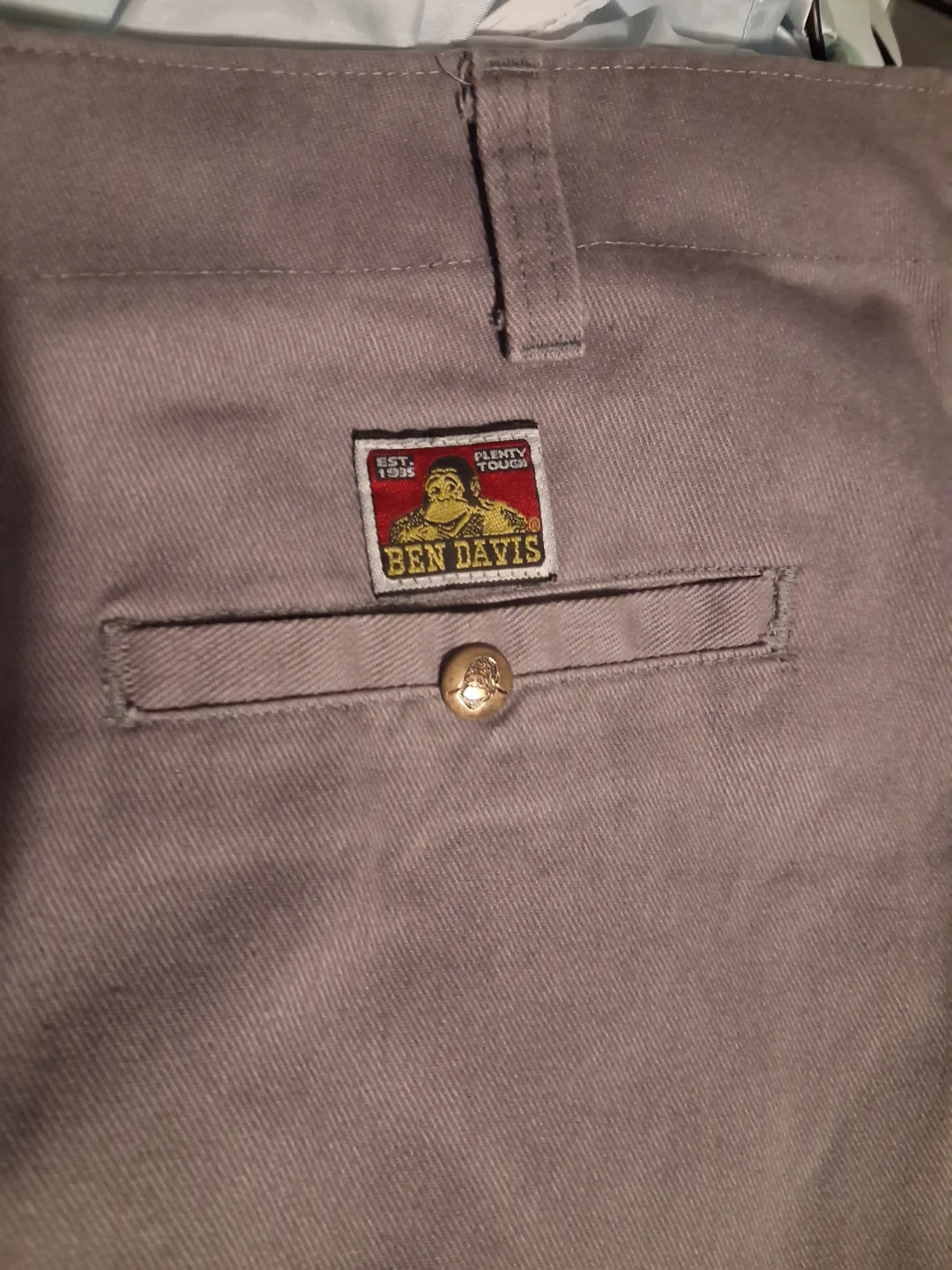 Ben Davis Work Shorts Size 36 Gray