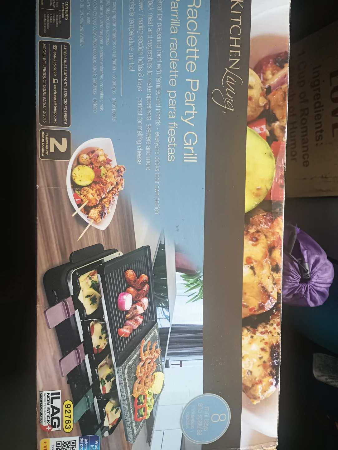 KitchenLiving Raclette Party Grill - photo 4