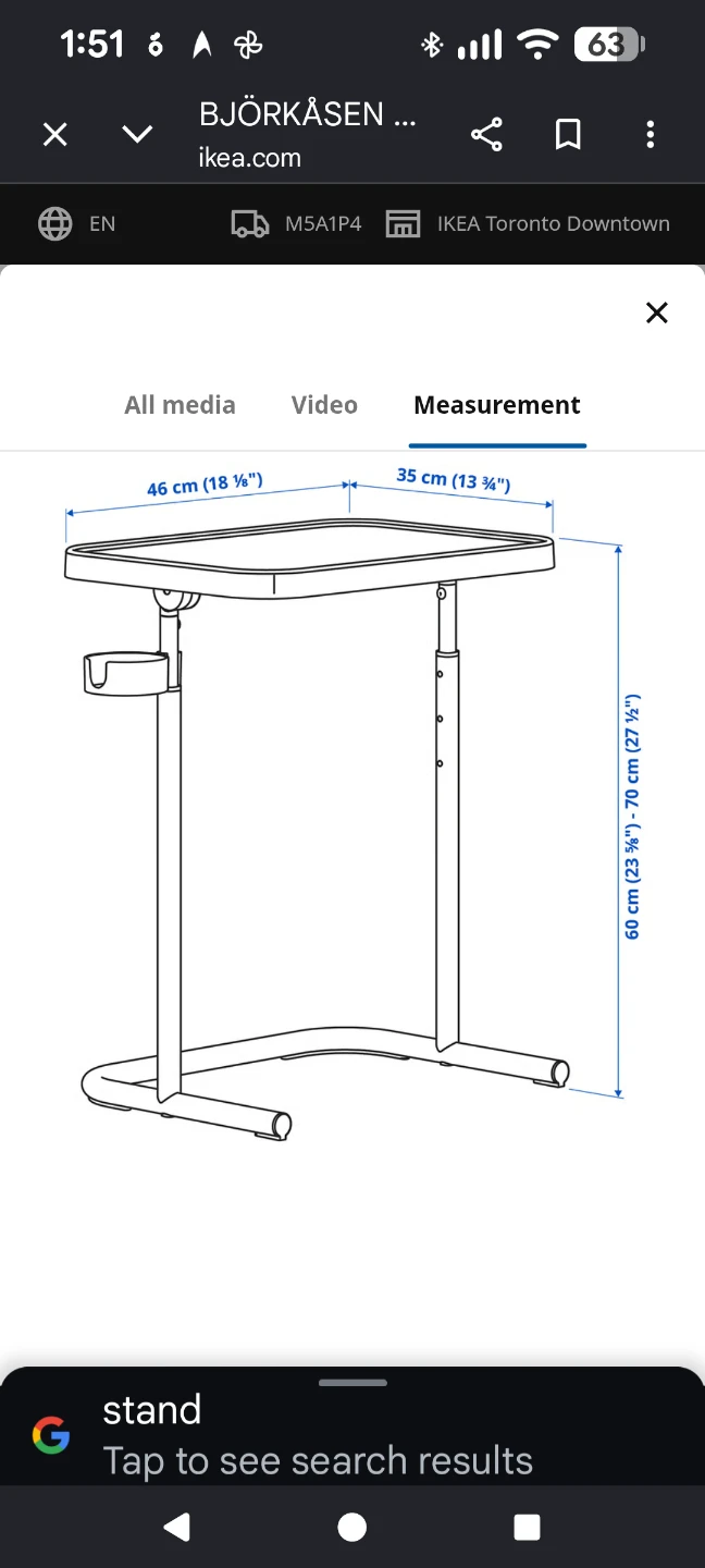 IKEA Laptop Stand (Bjorkasen - photo 3