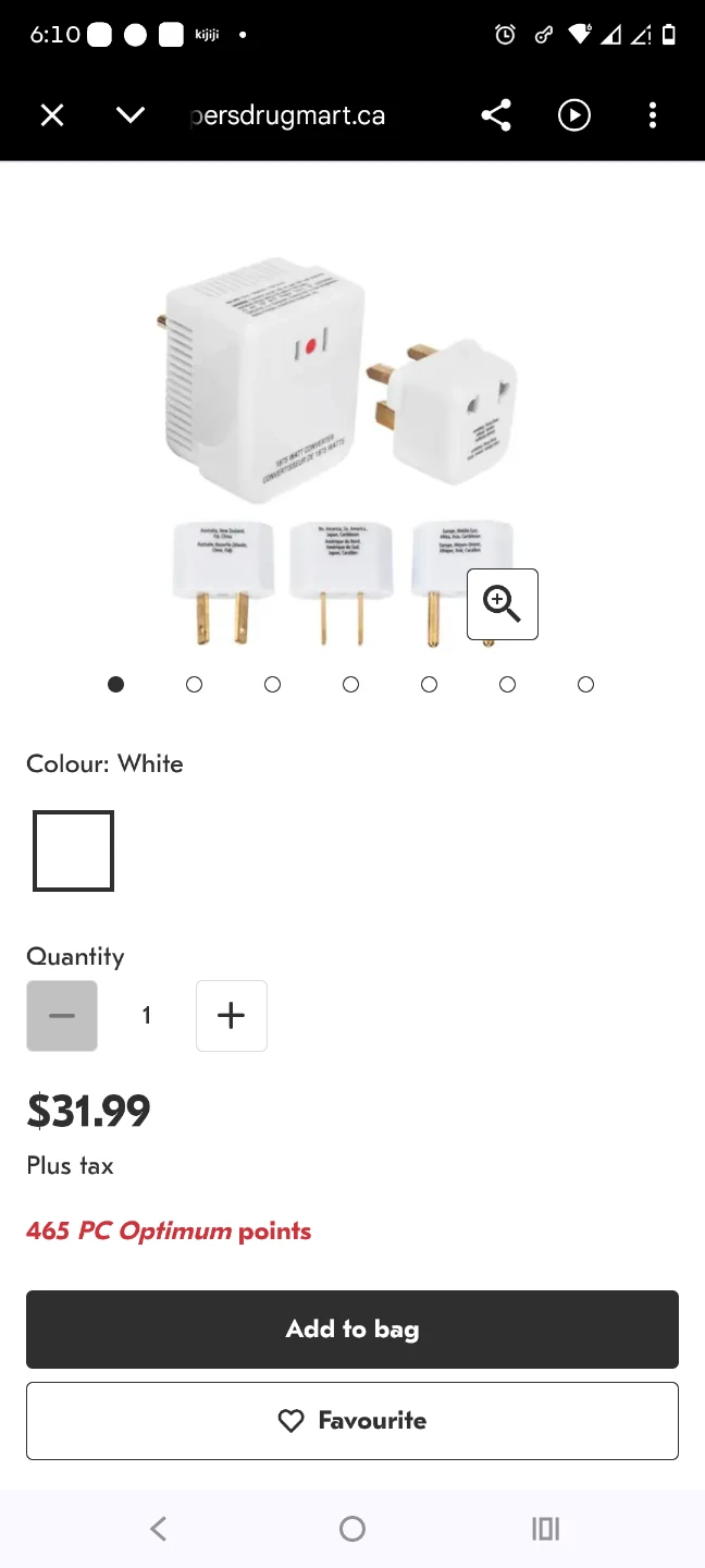 QUO Beauty 5 Piece Converter/Adaptor Plug Set - photo 5
