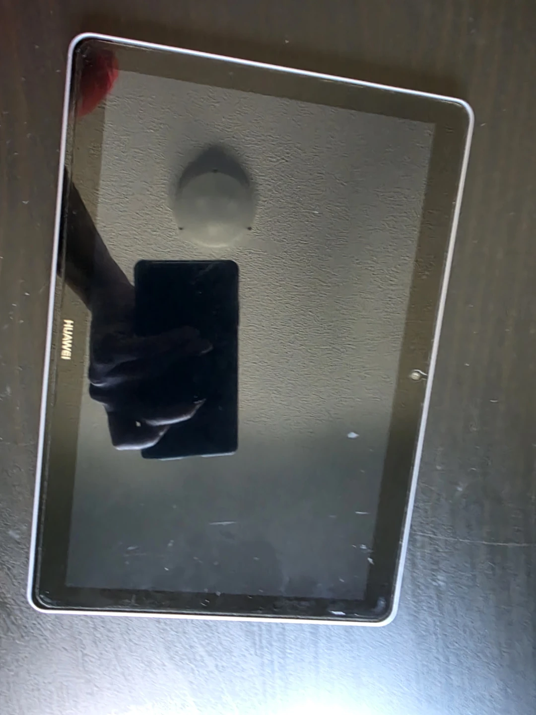 Huawei Tablet with Purple Kids Case