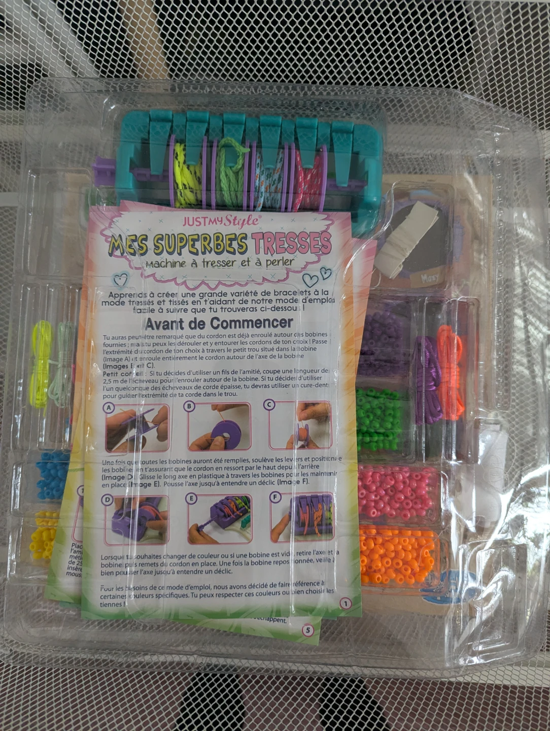 Just My Style Braid-Tastic Braiding & Beading Workstation - photo 2