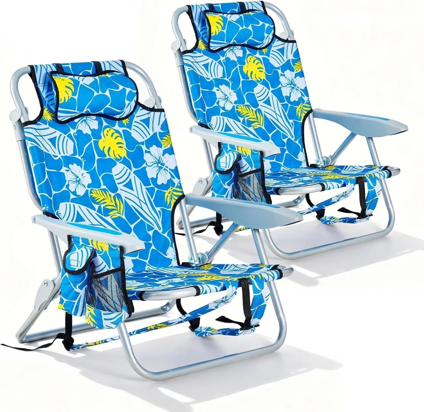 Beach Combo 3<>> 2 Reclining Beach Chairs + 1 Tiltable Umbrella - photo 2