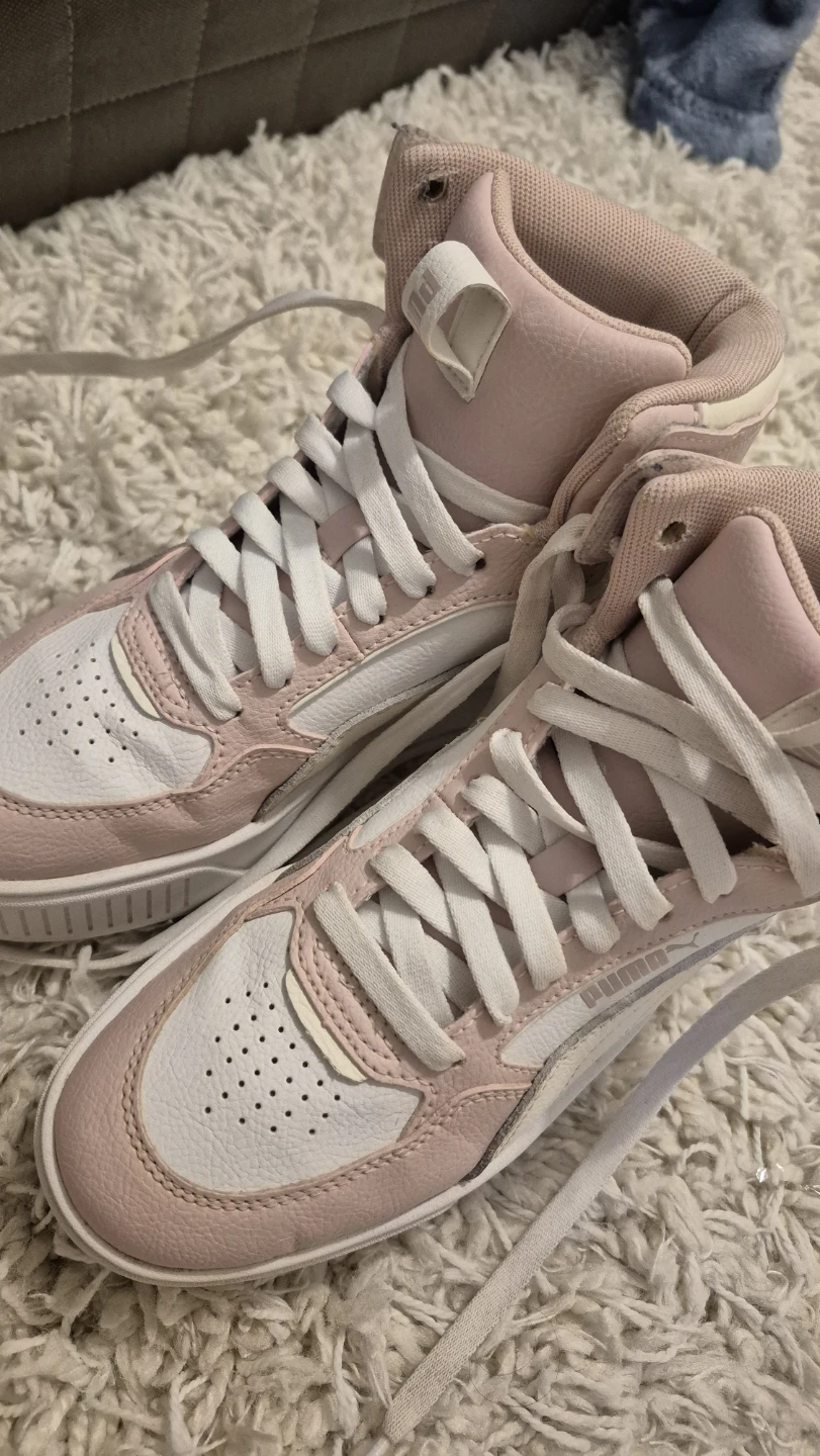 Puma High-Top Sneakers - Pink/White - photo 4
