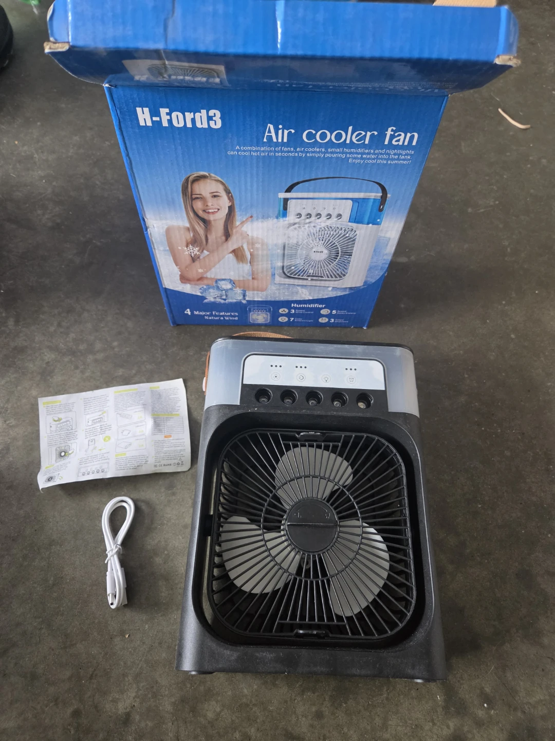 H-Ford3 Air Cooler Fan with Humidifier - photo 2
