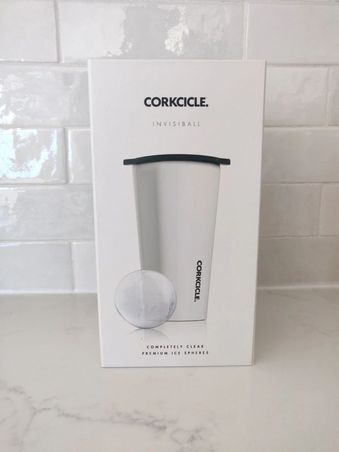 Corkcicle Invisiball Premium Ice Spheres Tumbler
