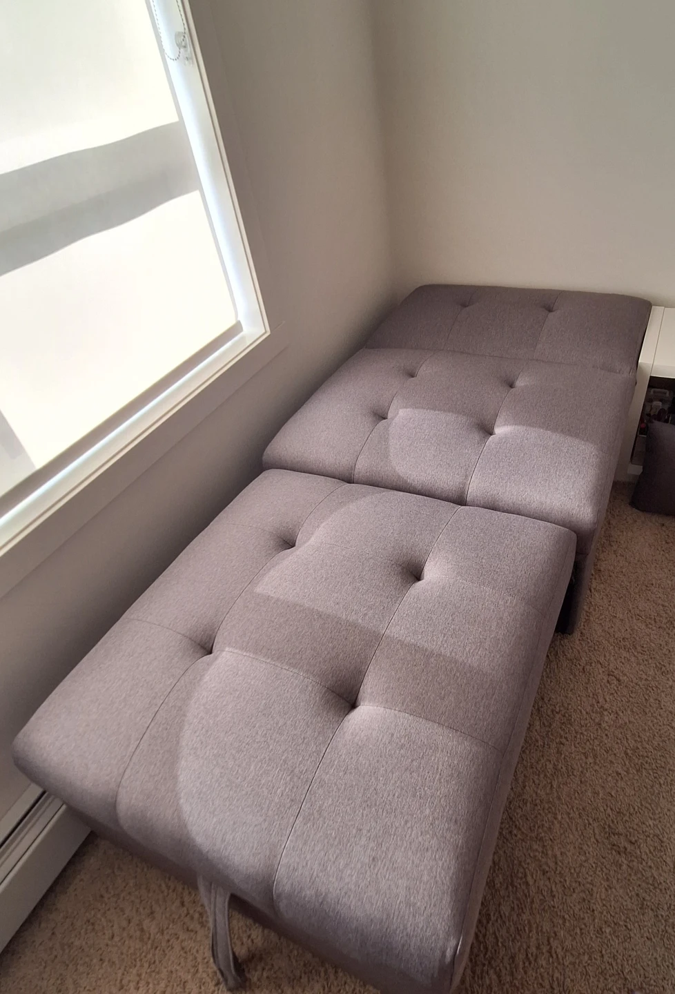 Convertible Sleeper Chair - Grey - photo 3