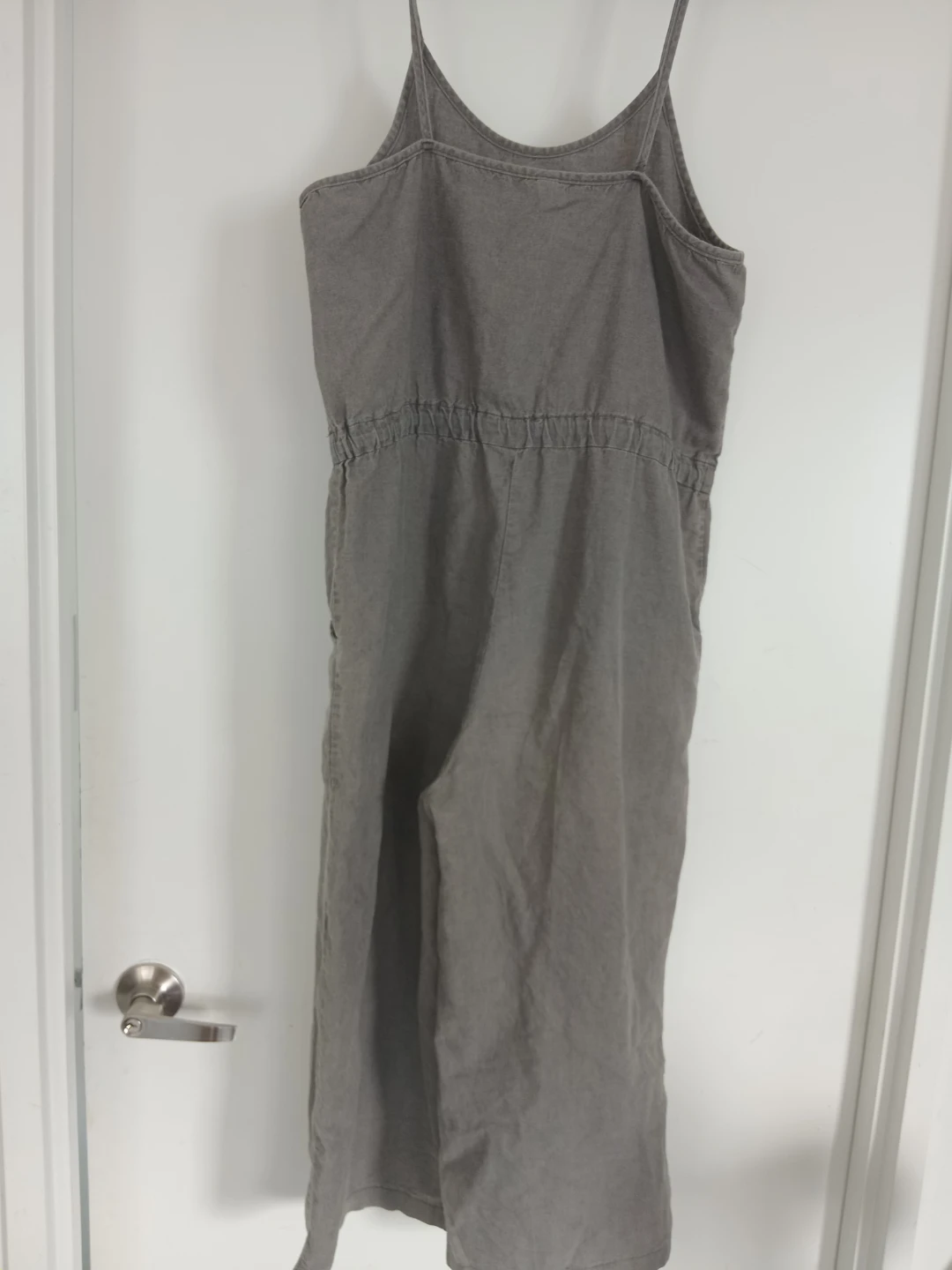 Grey Linen Jumpsuit - photo 3