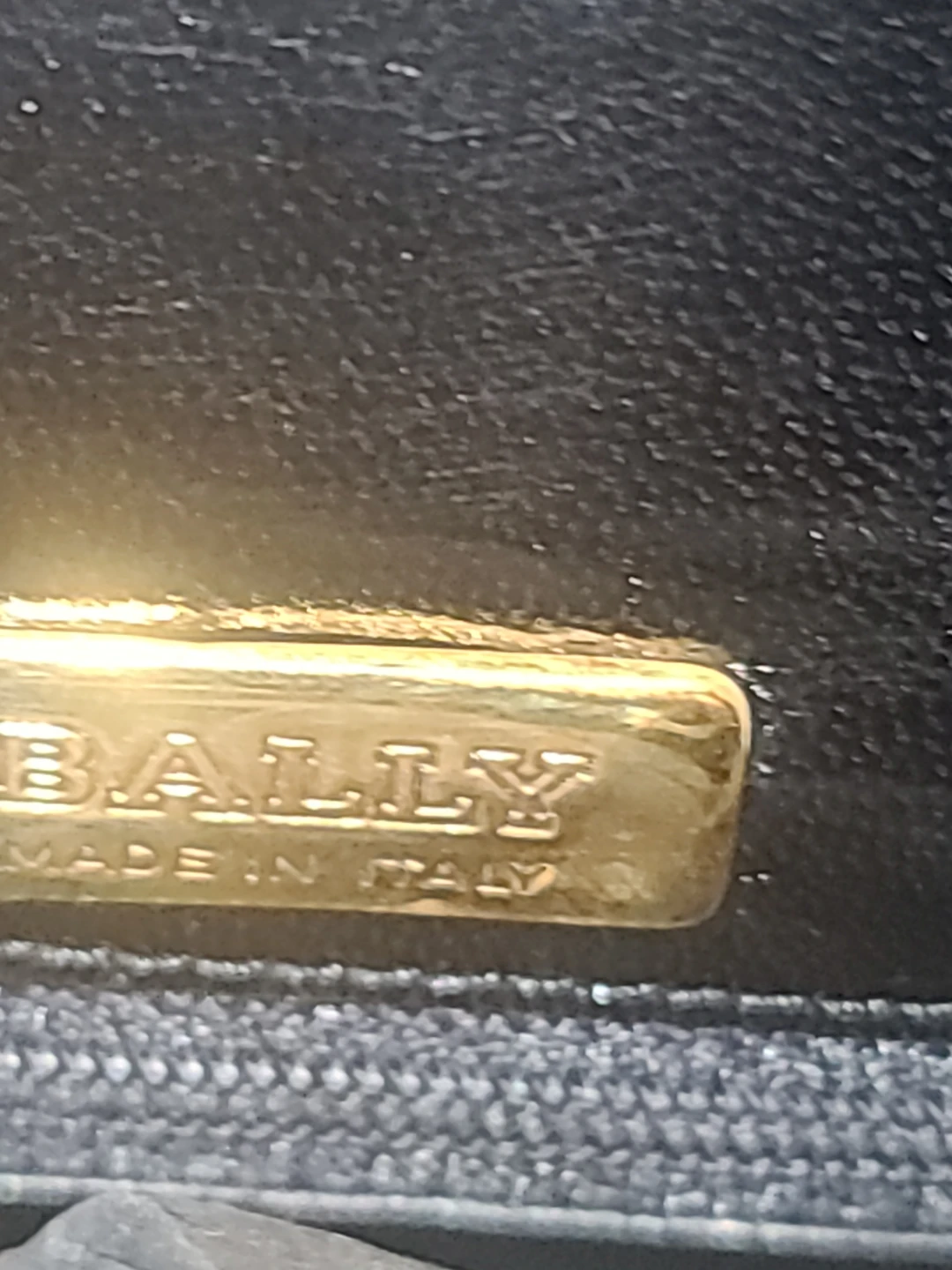 Bally Black Leather Clutch/Shoulder Bag - photo 2