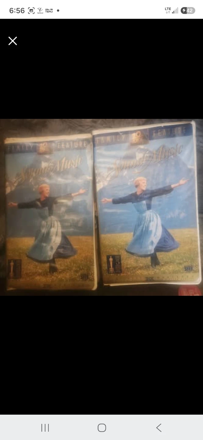 The Sound of Music Family Feature VHS Tape
