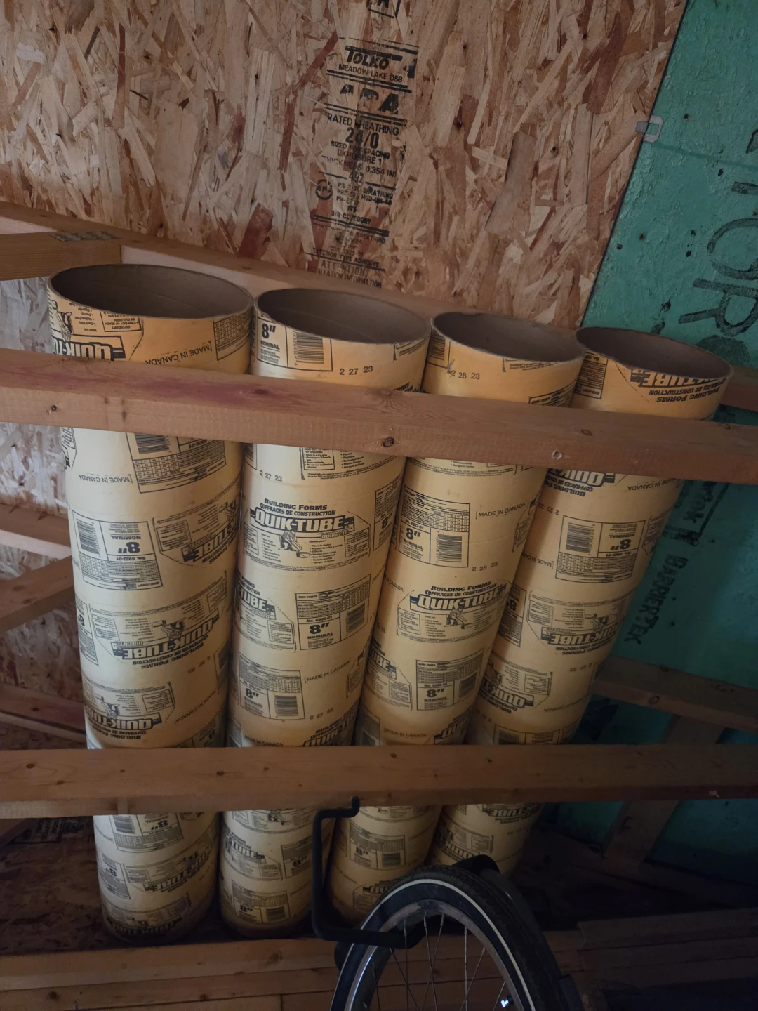 Quikrete 8-inch x 4 ft. Building Forms for Columns