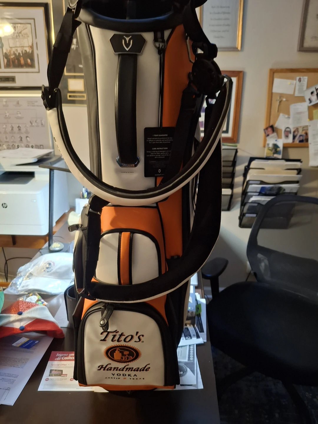 Vessel x Tito's Handmade Vodka Golf Bag - photo 3