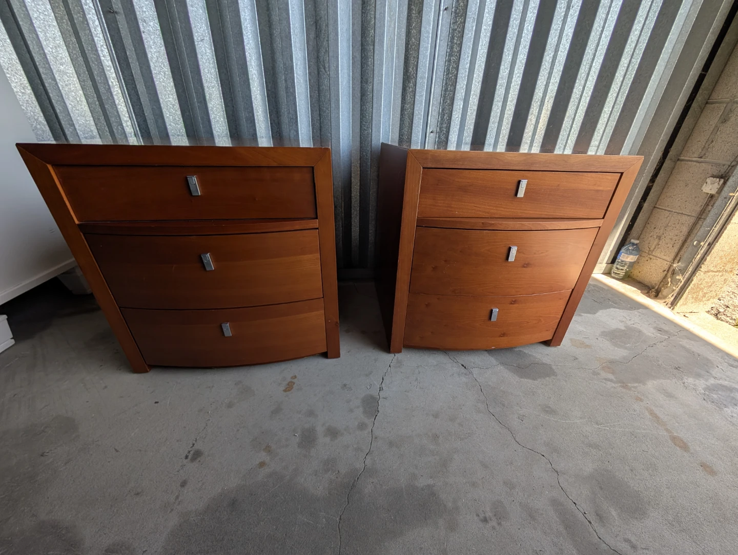 Wooden Nightstands (Set of 2)