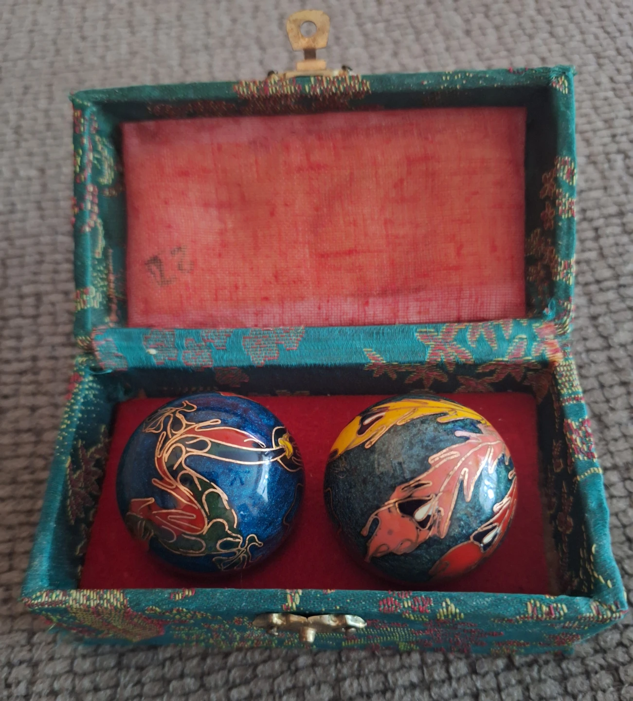 Vintage Chinese Stress Baoding   Balls
