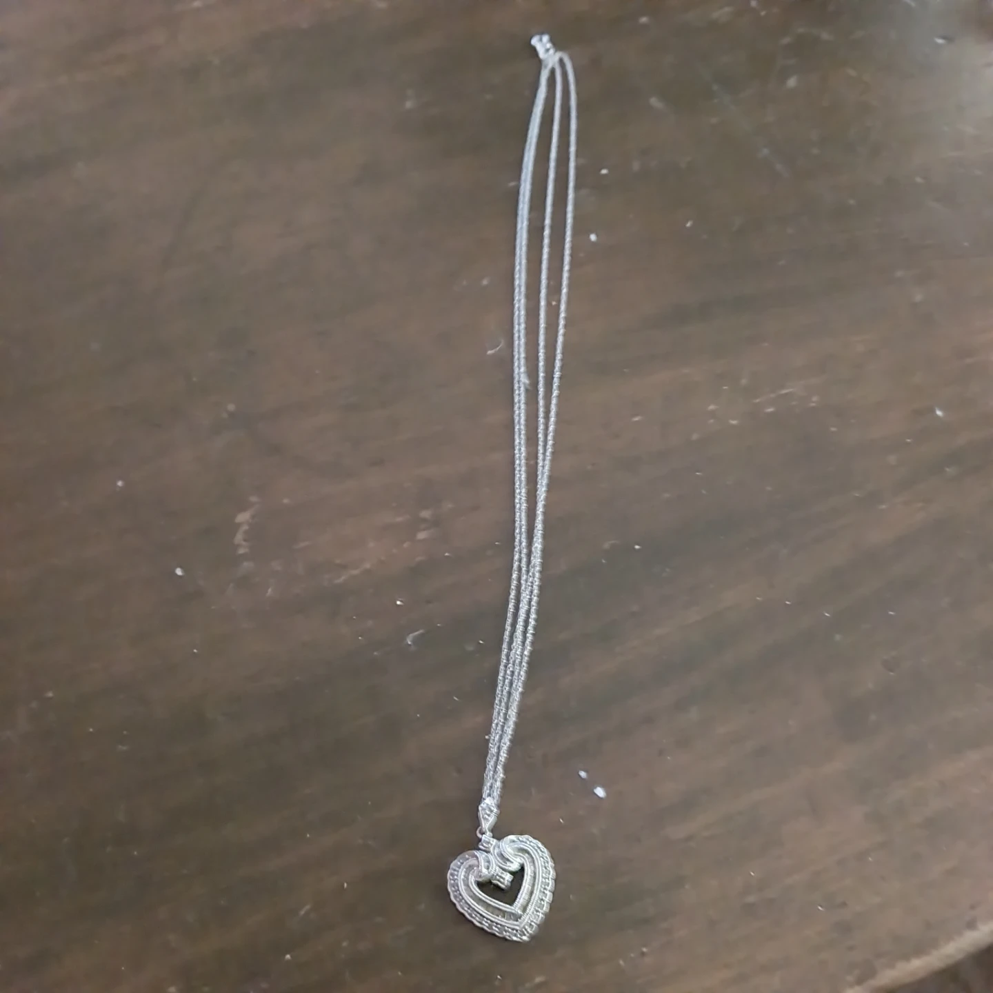 Silver Heart Pendant Necklace - photo 4