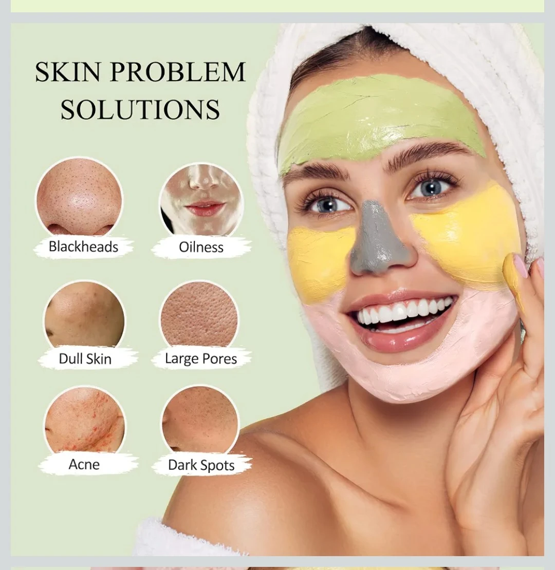 4Pcs Face Mask Set -Skin Care Mask - photo 5