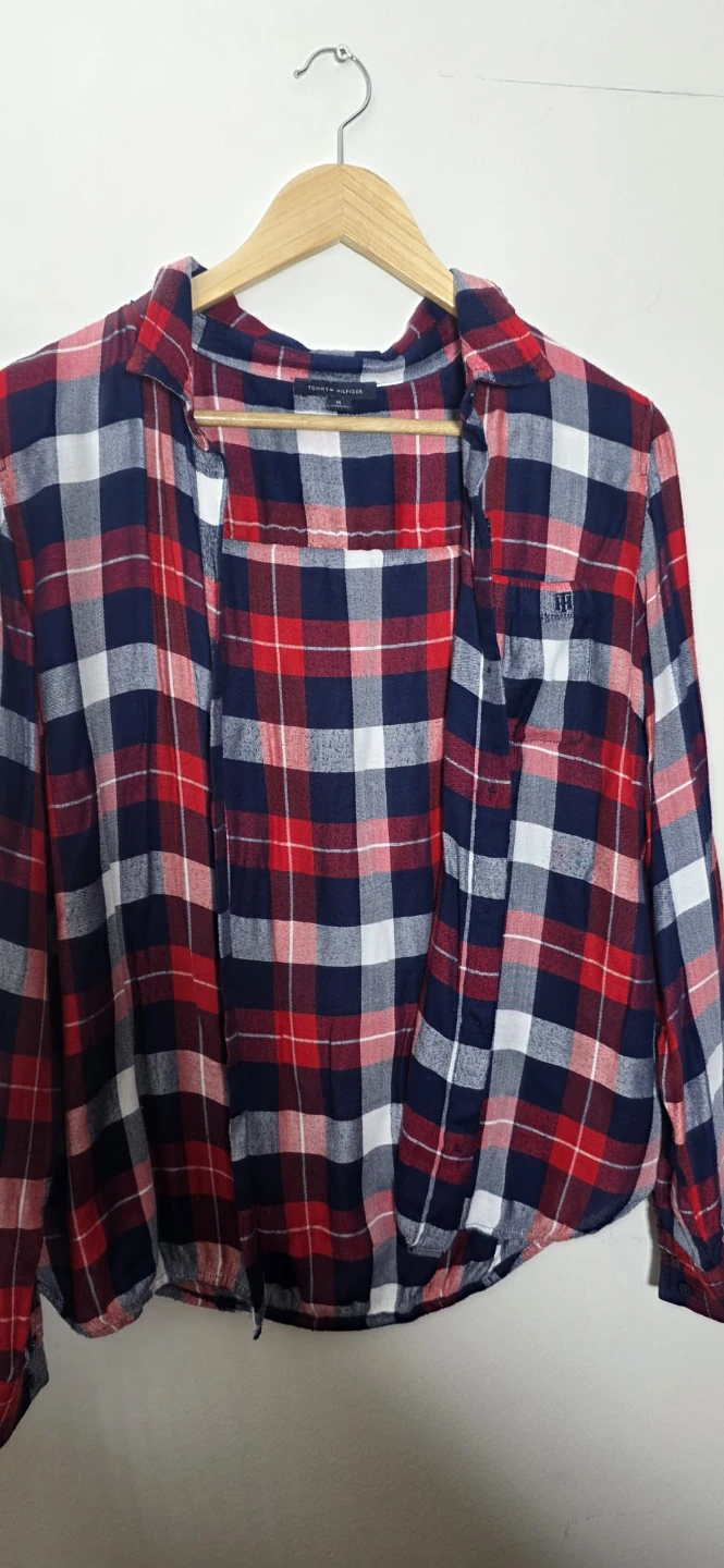 Tommy Hilfiger Plaid Flannel Shirt