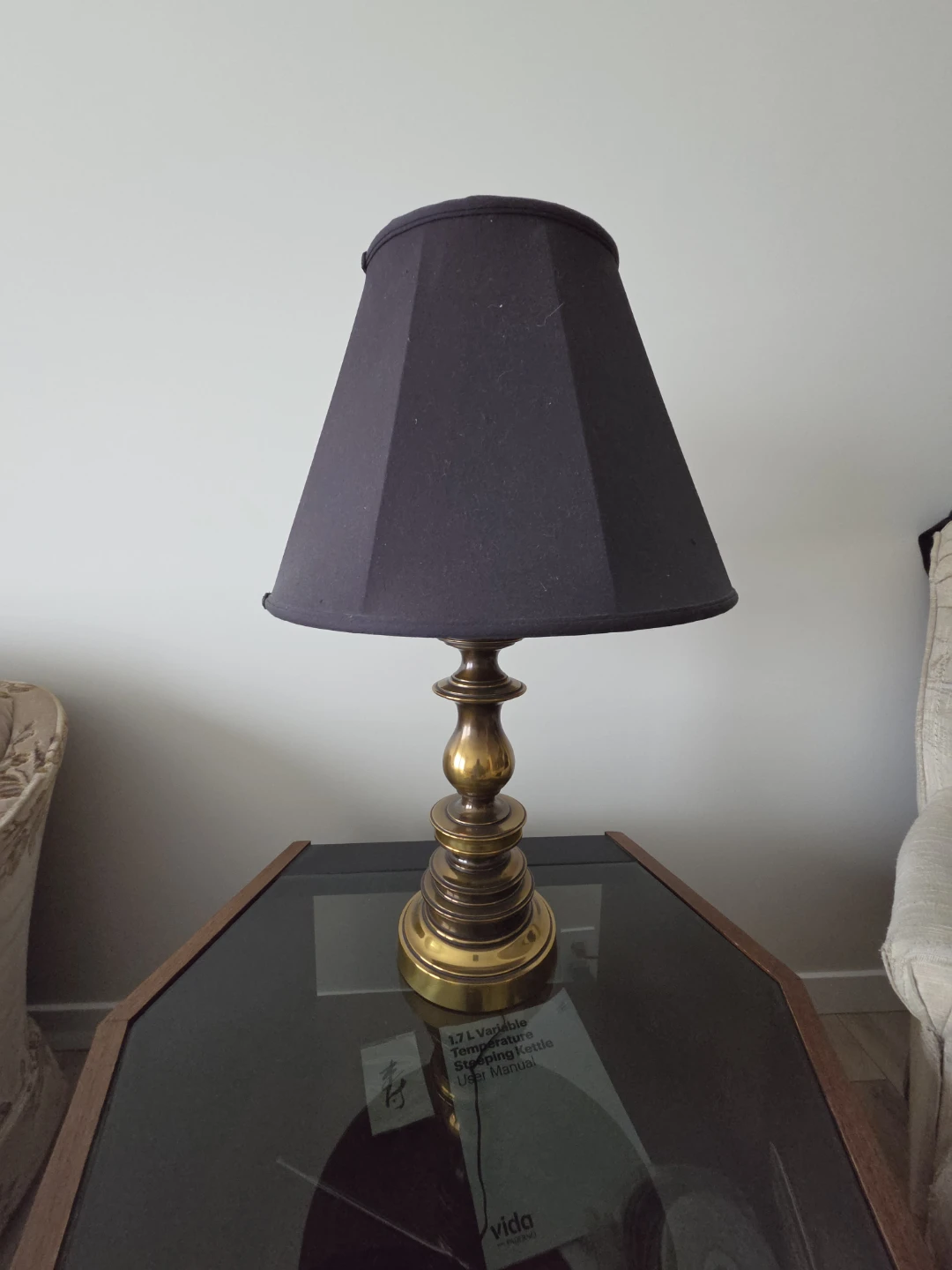 Vintage  Lamp 2 brass