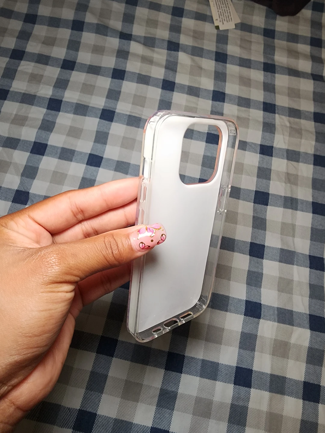 Phone Case with Geometric Design - photo 3