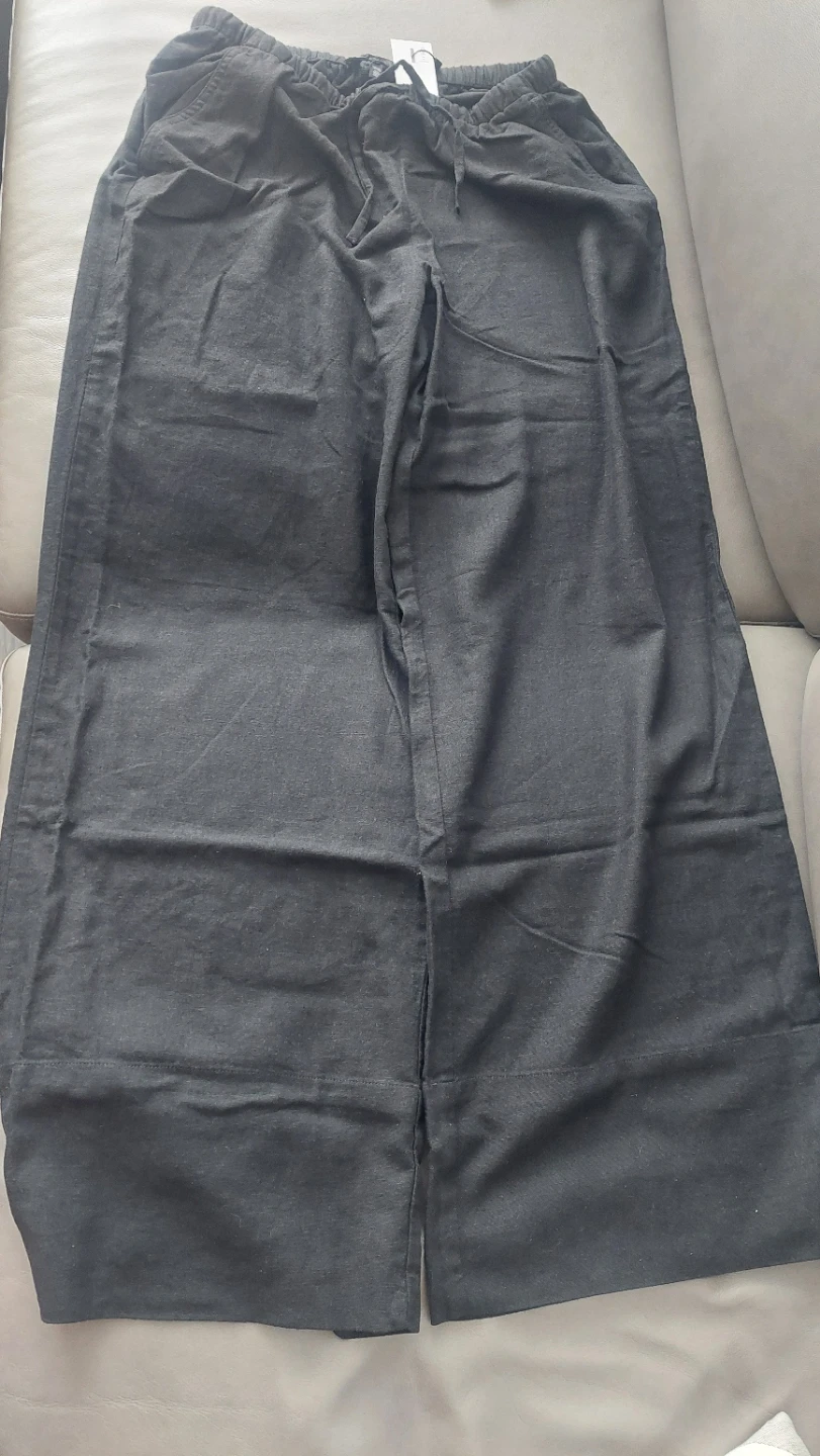 Leo Linen Pants XS (Black) BNWT - photo 3