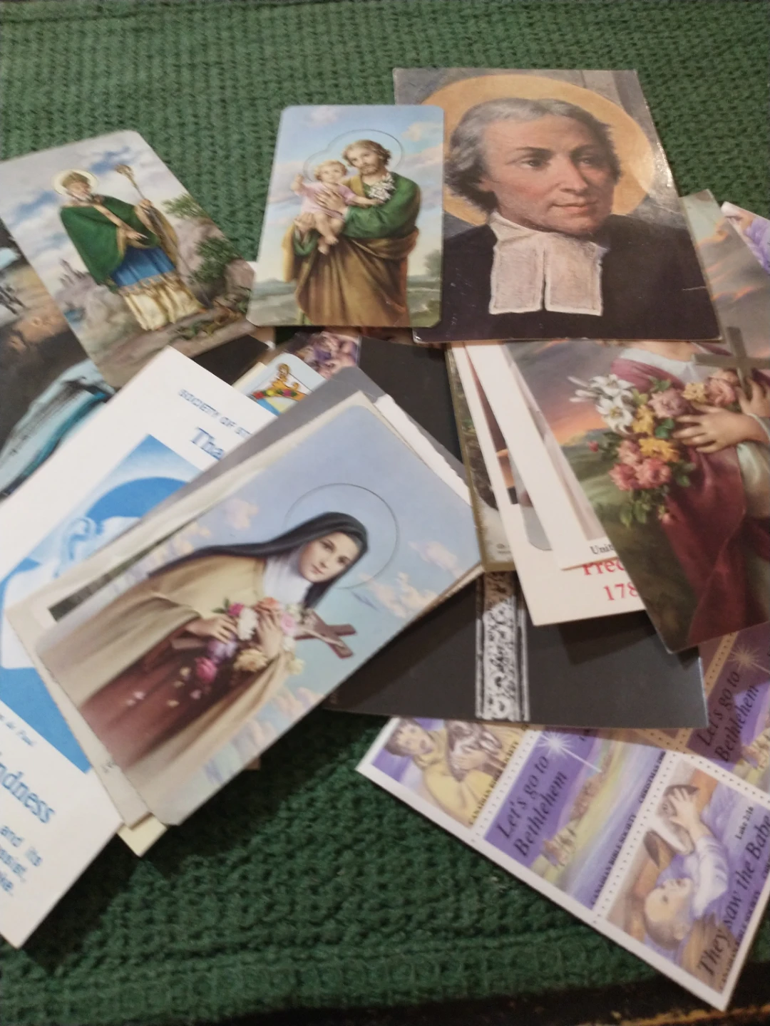 Vintage Religious Prayer Cards and Seals