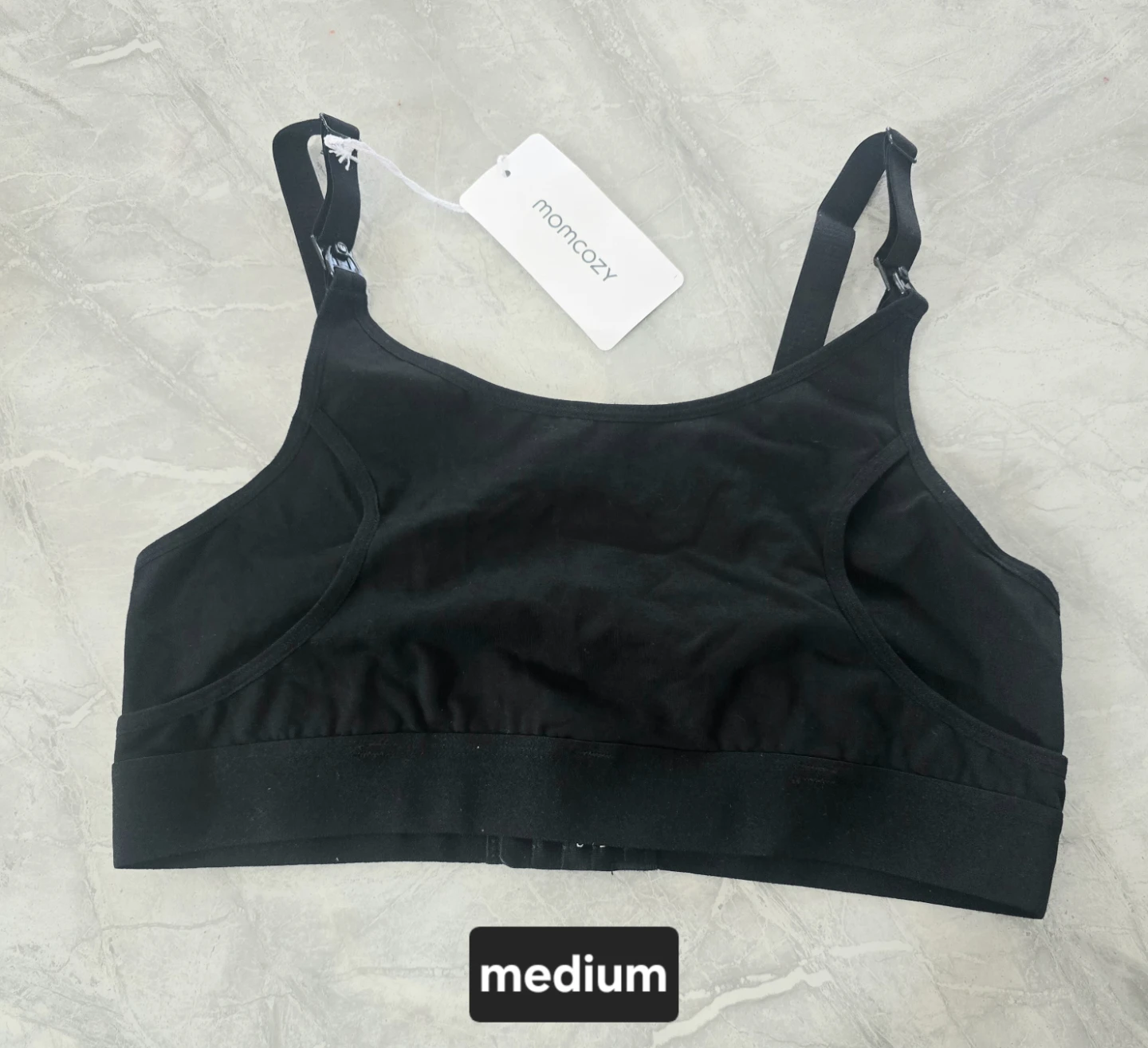 Momcozy Hands-Free Pumping Nursing Bra - Medium