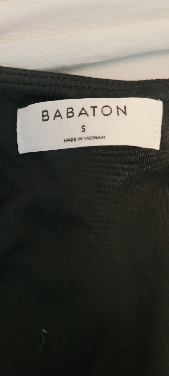 Babaton Black Long Sleeve Bodysuit Size S - photo 3