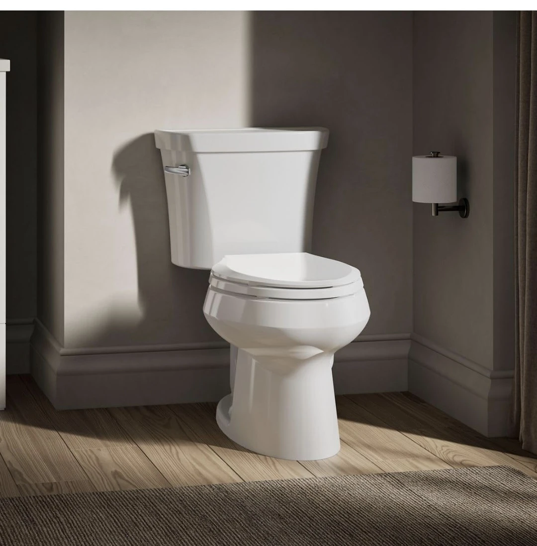 Kohler White Elongated Toilet Bowl