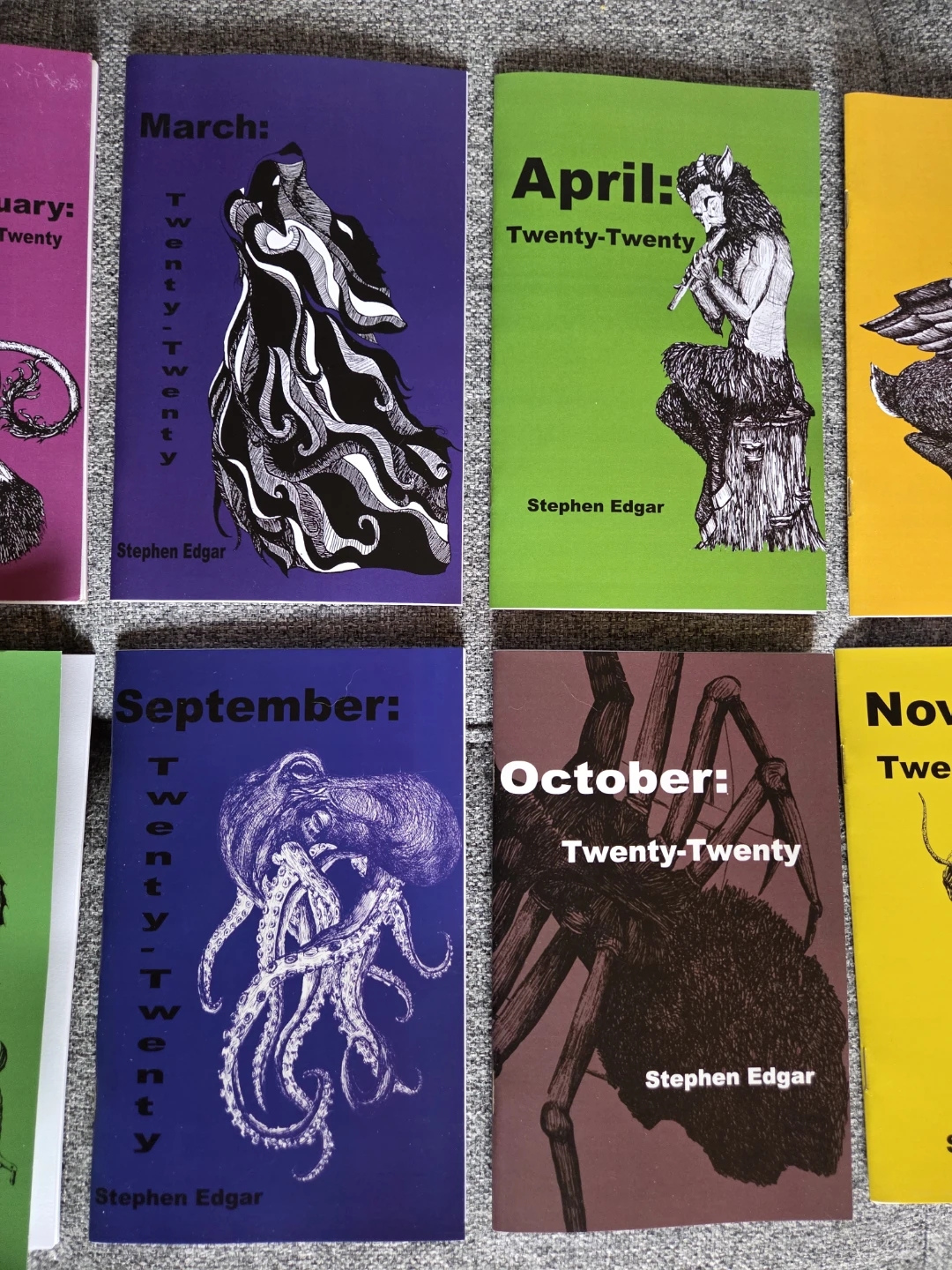 Stephen Edgar 2020 Monthly Chapbook Collection of Poetry - photo 5