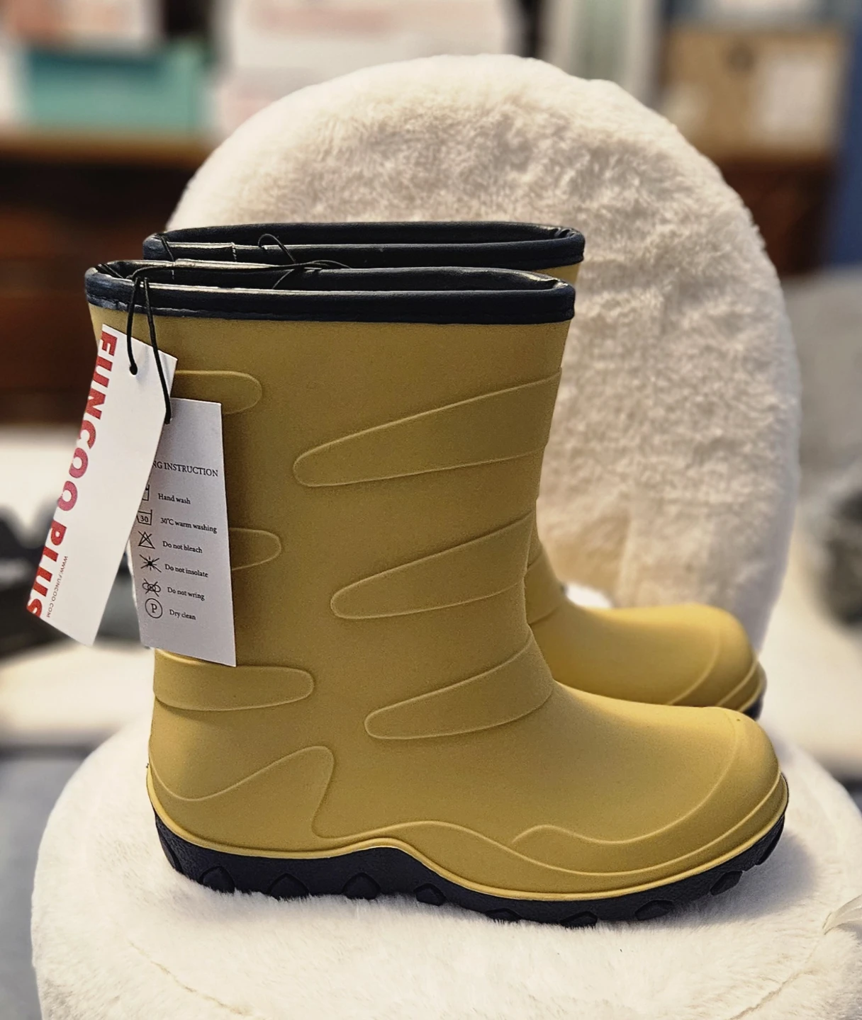 FUNCOO PLUS Yellow Winter Boots - photo 2