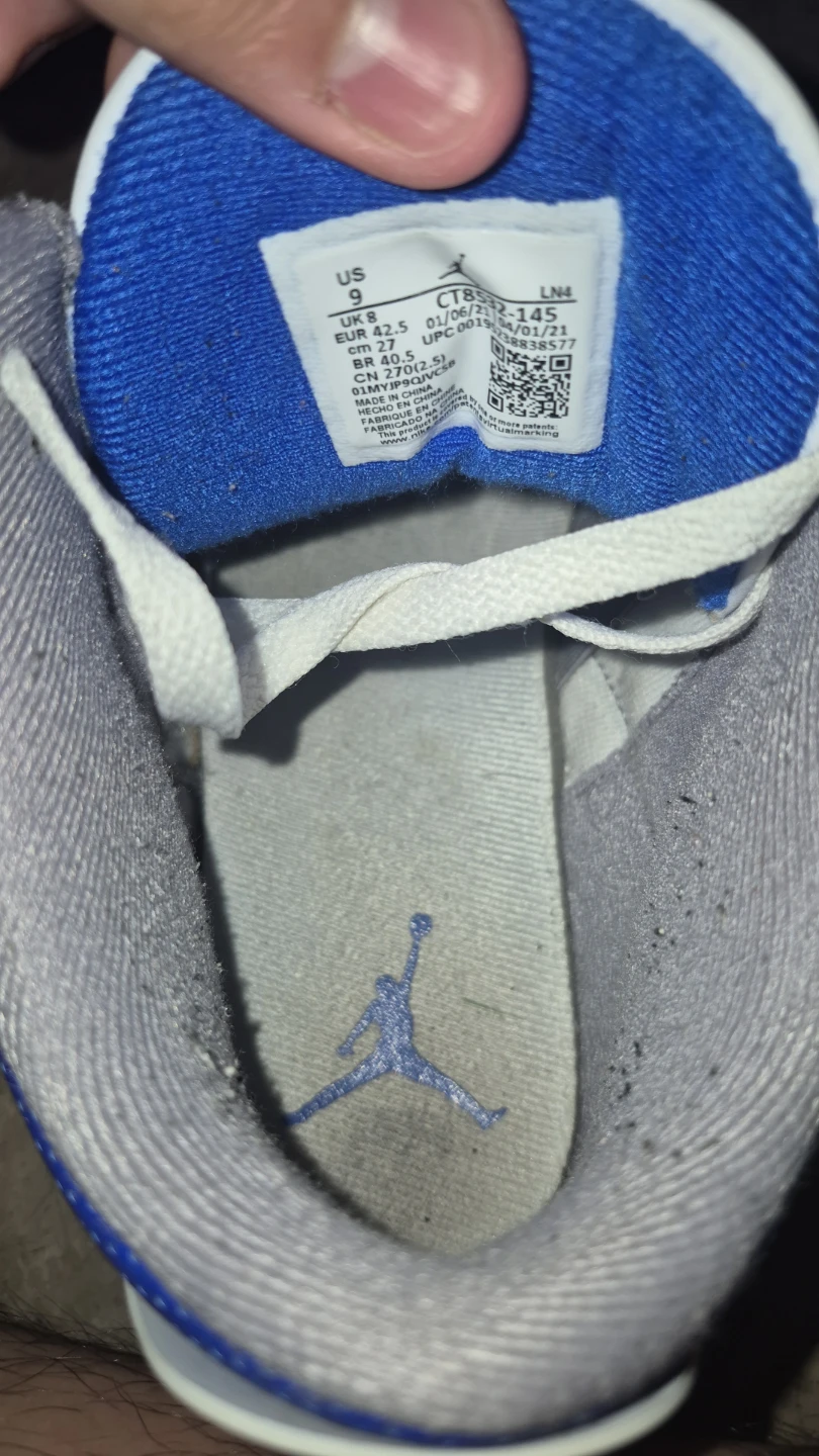 Air Jordan 3 "racer blue" Sneakers - photo 5