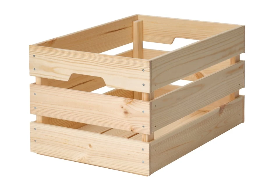 IKEA Wooden Crates - $15 for each; Two Available.