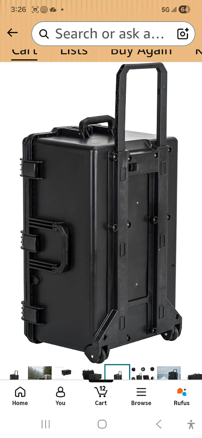 MELJA Rolling Equipment Case with Wheels - photo 5