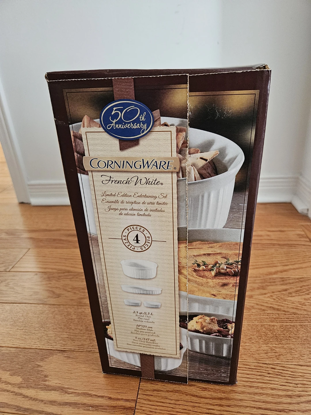 CORNINGWARE French White 50 Anniversary Edition (4 Pieces) - photo 2