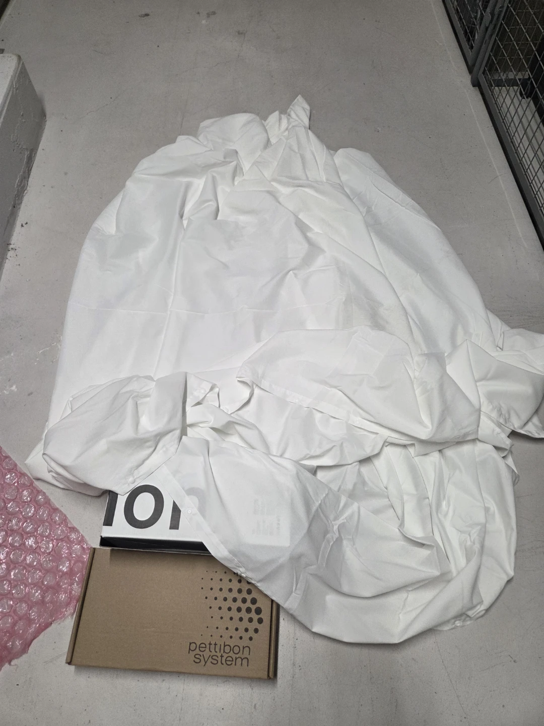 Pettibon System White Cotton Sheet - photo 3