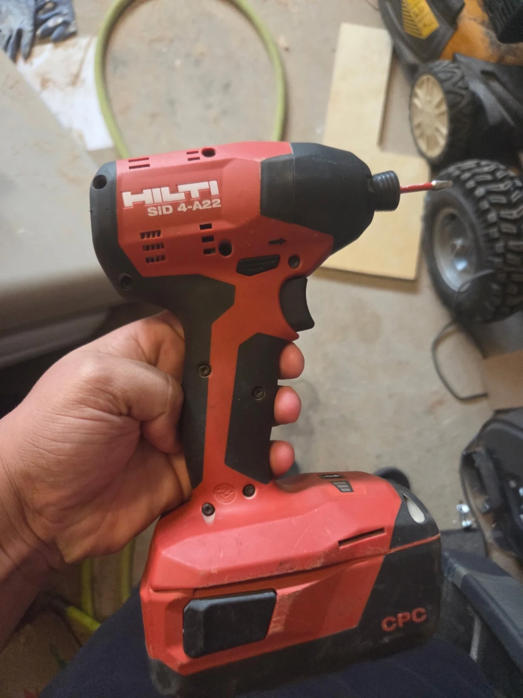 Hilti SID 4-A22 Cordless Impact Driver