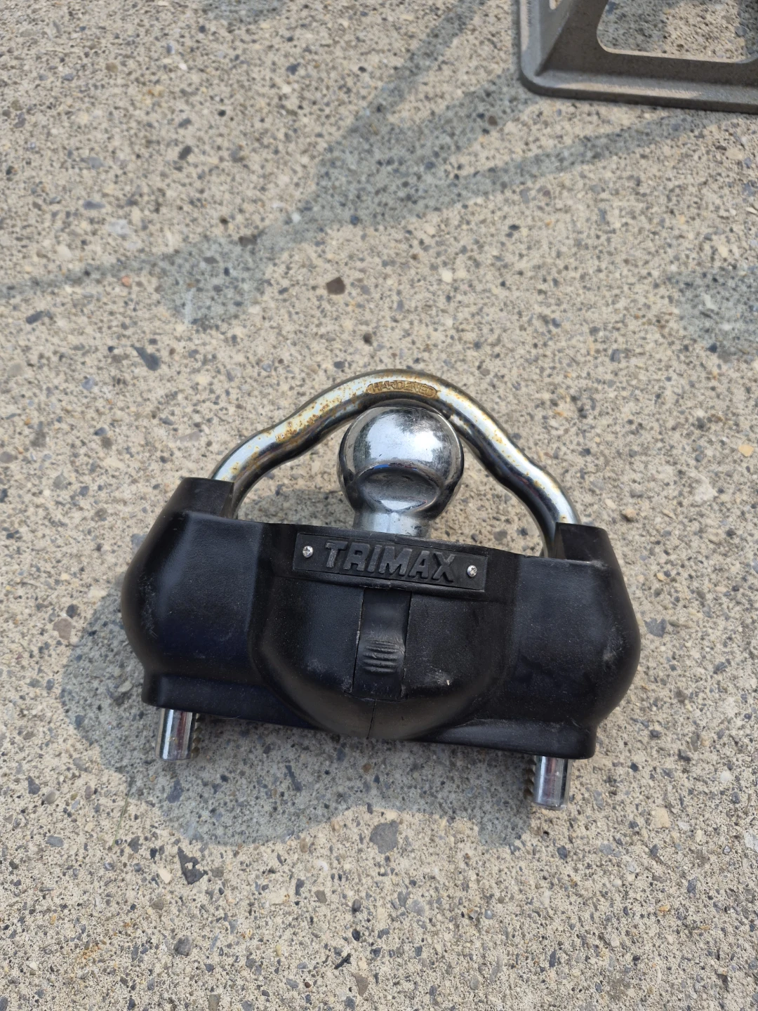 Trimax Trailer Coupler Lock with Keys