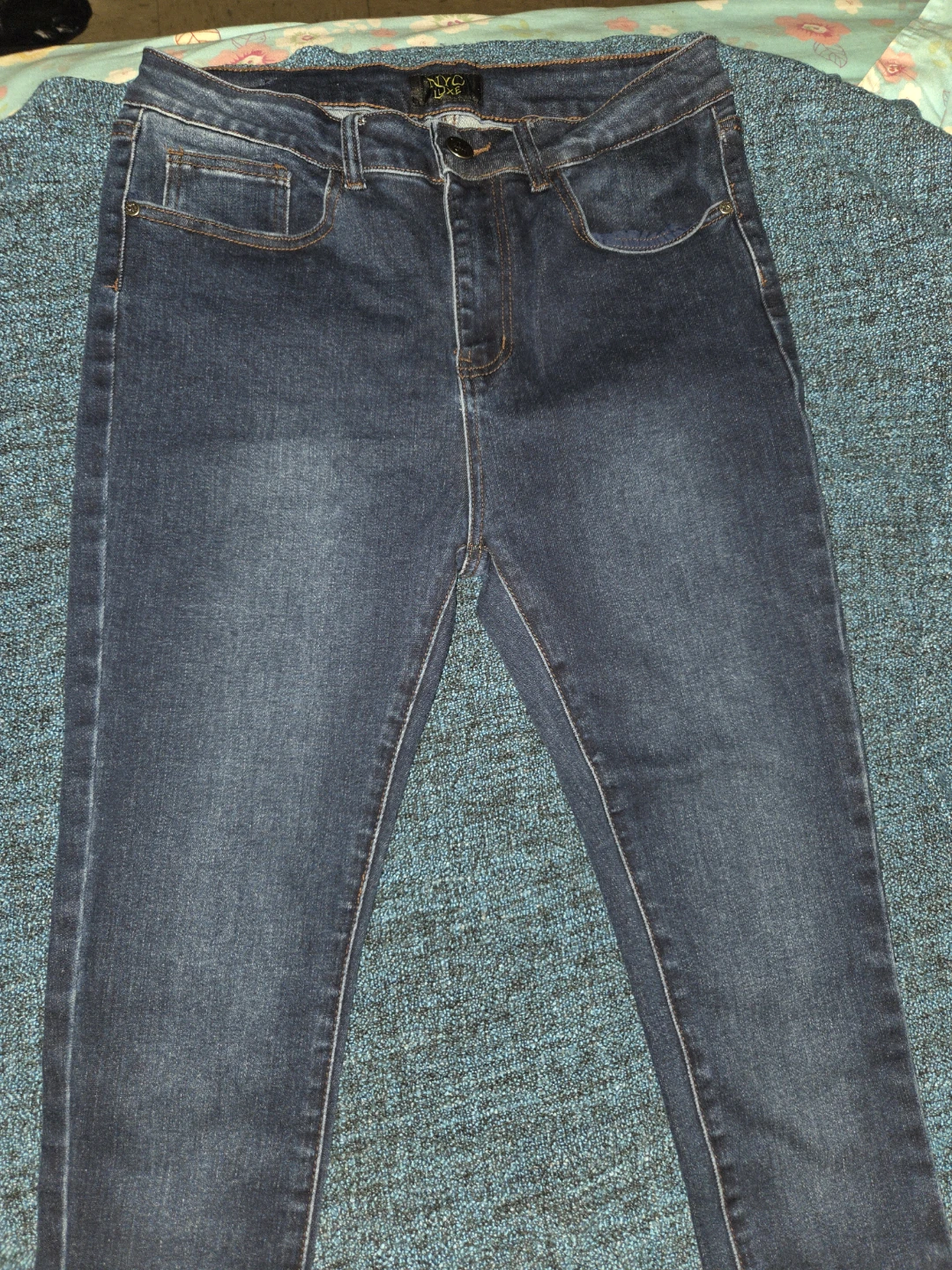 NYC & Co. Dark Wash Skinny Jeans