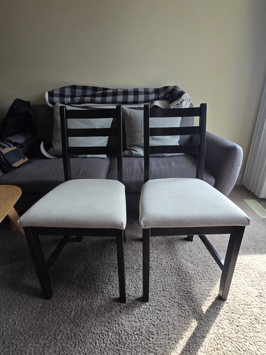 2 Ikea dinning chairs