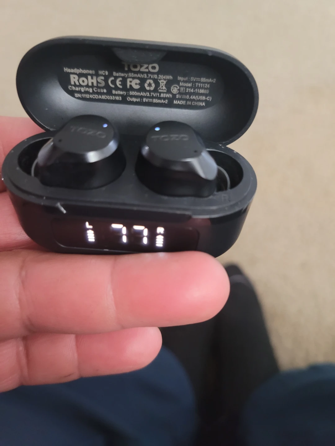 TOZO NC9 Wireless Earbuds