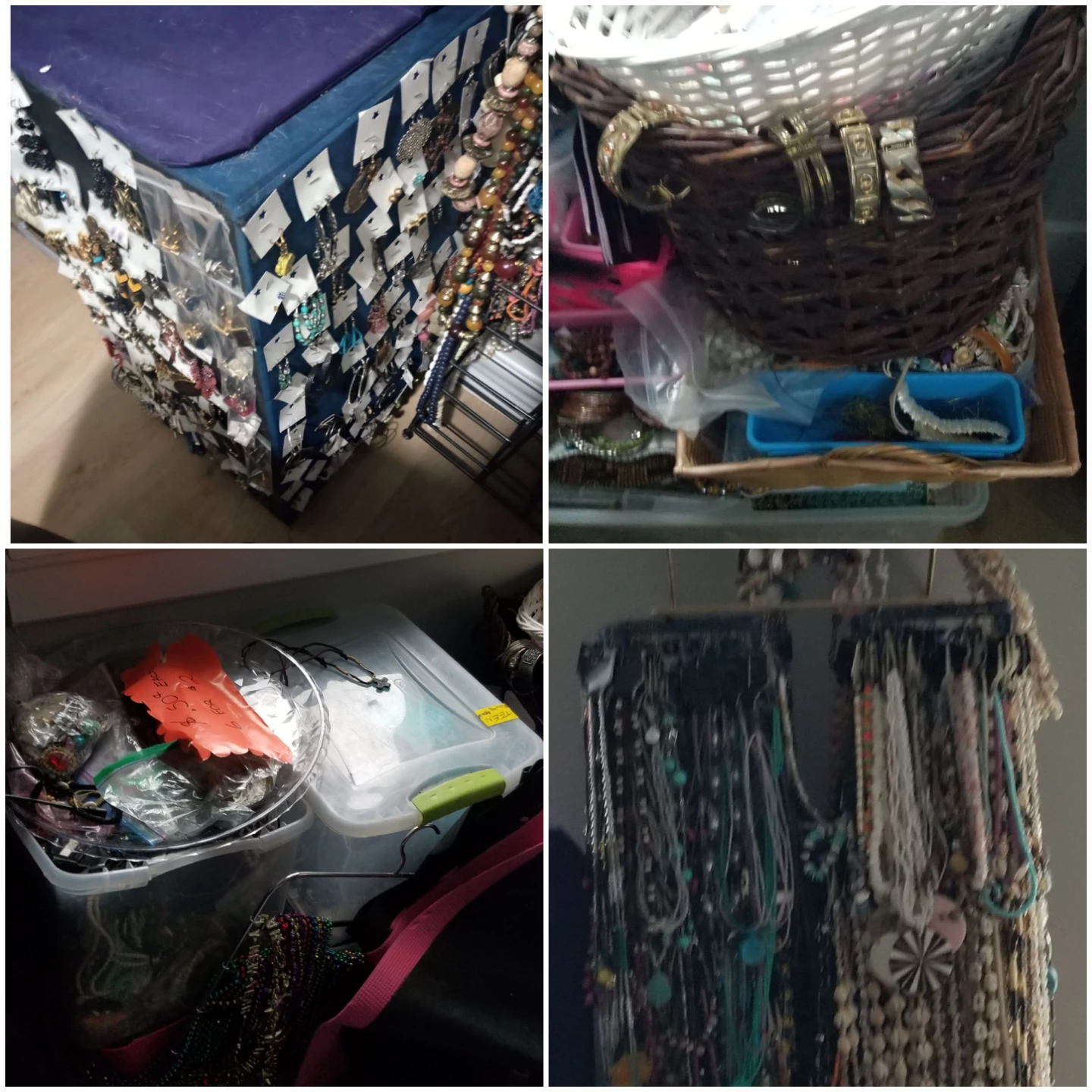 Brandnew 300lbs+ massive collection of costume jewellery