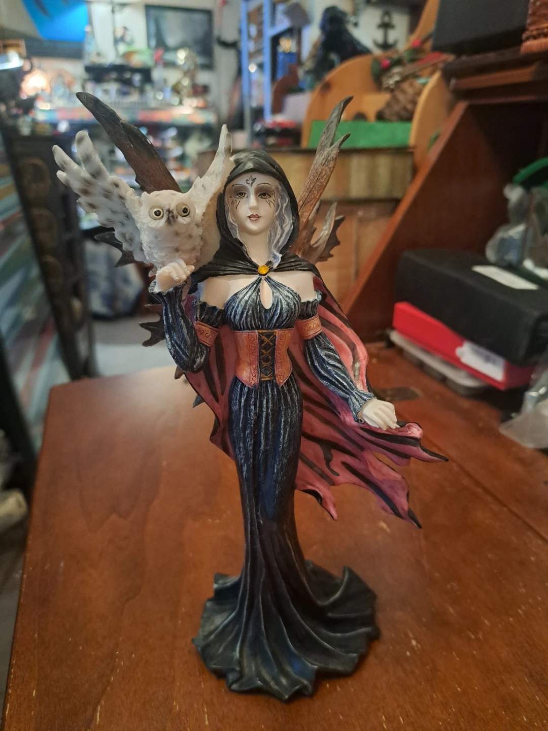 Fairy Figure with Owl