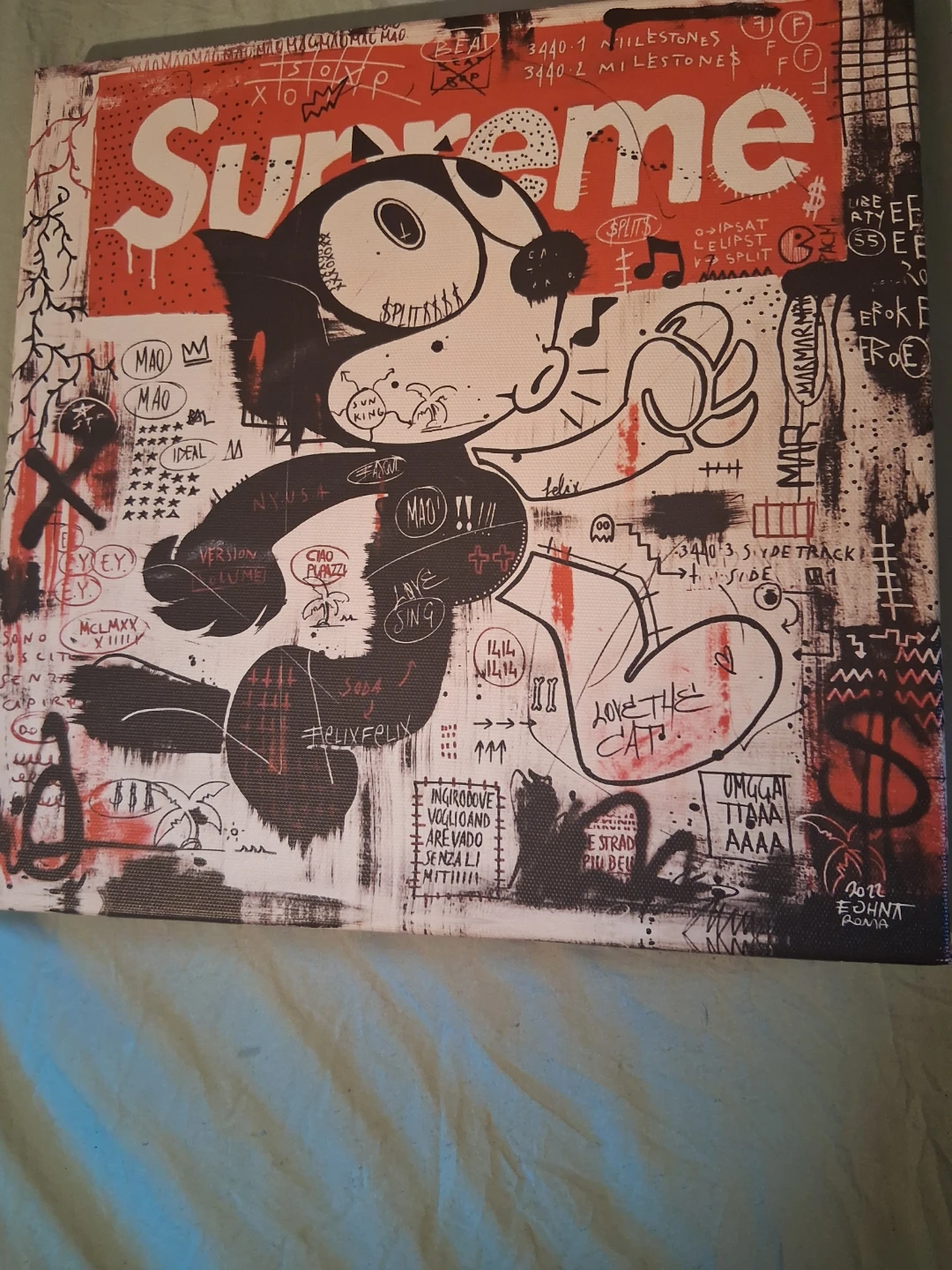 Supreme Felix the Cat Artwork - photo 2