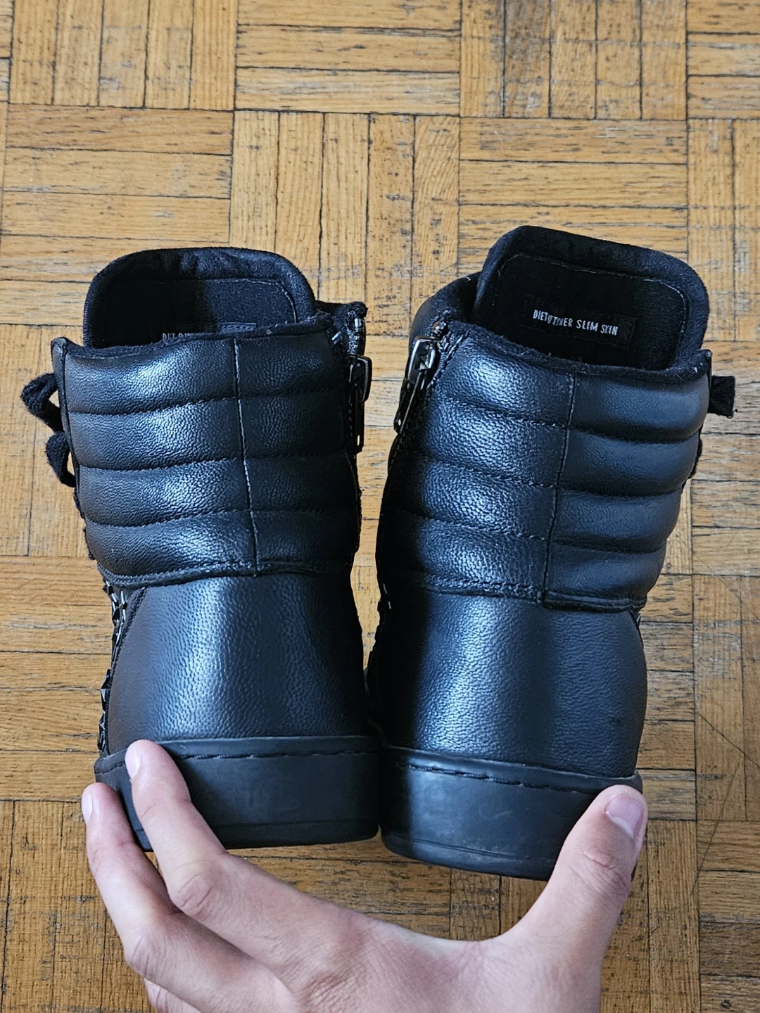 Authentic Rick Owen-Like Studded Men's Boots - photo 3