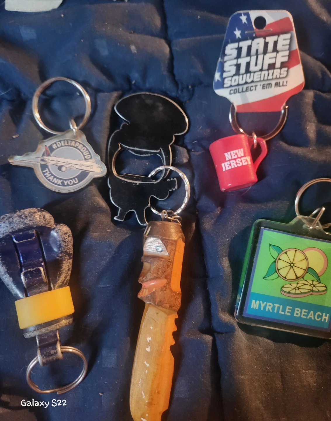 Assorted Travel Souvenir Keychain Collection - photo 4