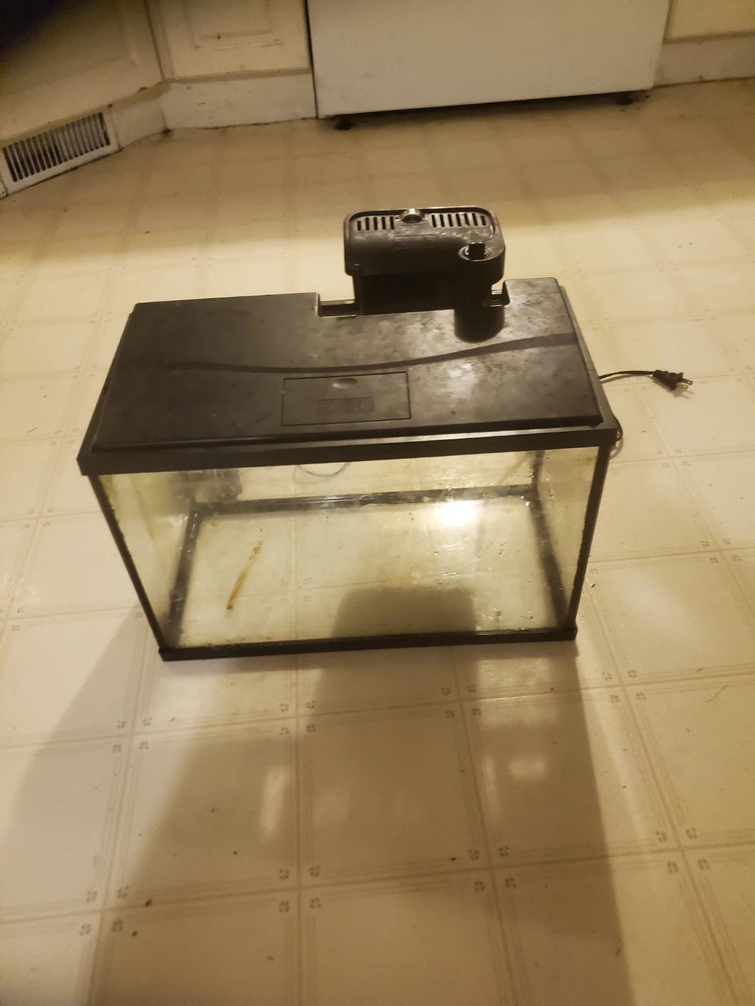 10 gallon fish tank with filter